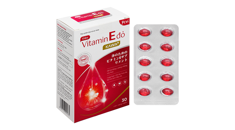 Liều lượng và cách sử dụng Vitamin E đỏ Kawa là như thế nào?
