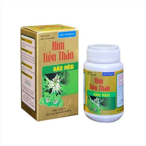 Kim tiền thảo râu mèo (Lọ 100 viên) - lọ - Nhà thuốc Minh Tiến