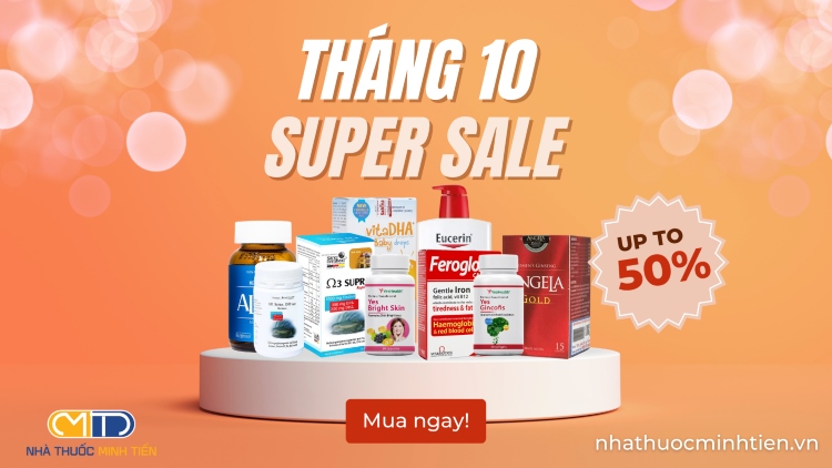 Tháng 10 Super Sale - Trải Nghiệm Mua Hàng Siêu ưu đãi Cùng Tại Nhà 