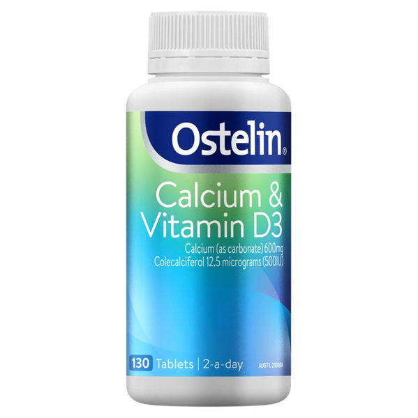 Ostelin Calcium & Vitamin D3 (Lọ 130 Viên)