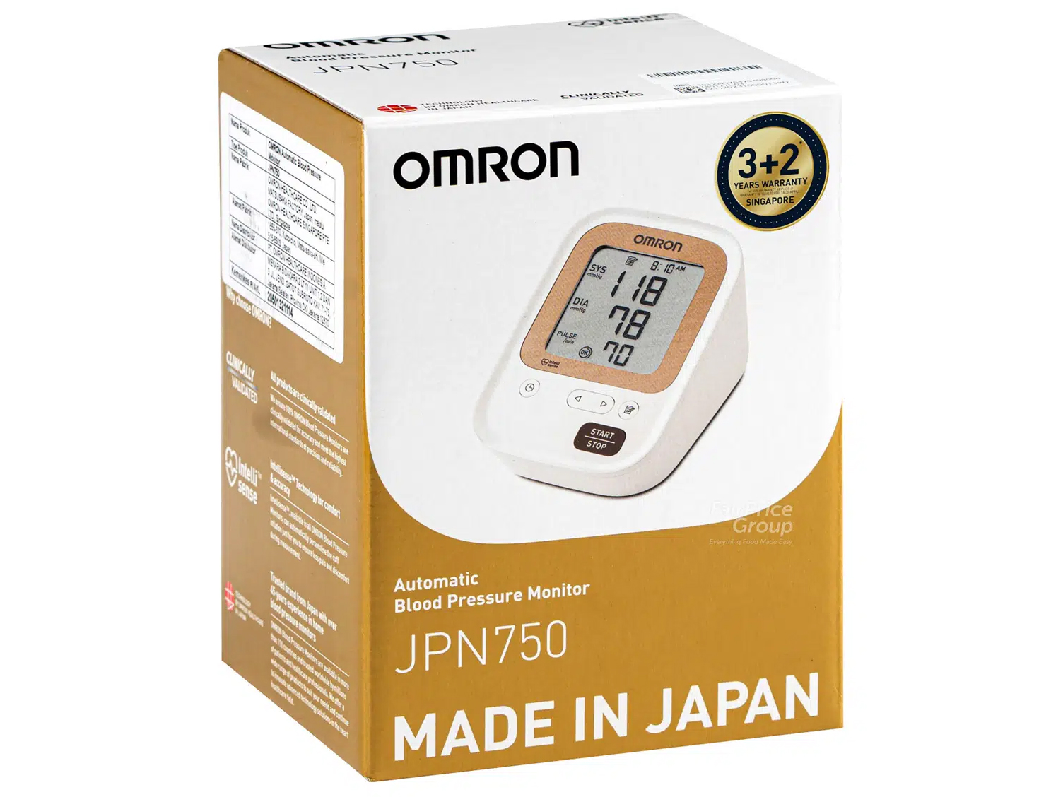 máy đo huyết áp bắp tay omron jpn750 1
