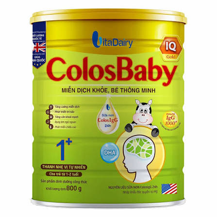 Sữa bột ColosBaby Gold 1 Sữa Colosbaby IQ Gold 1+