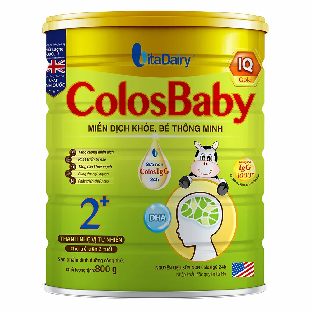 Sữa bột ColosBaby Gold 2+