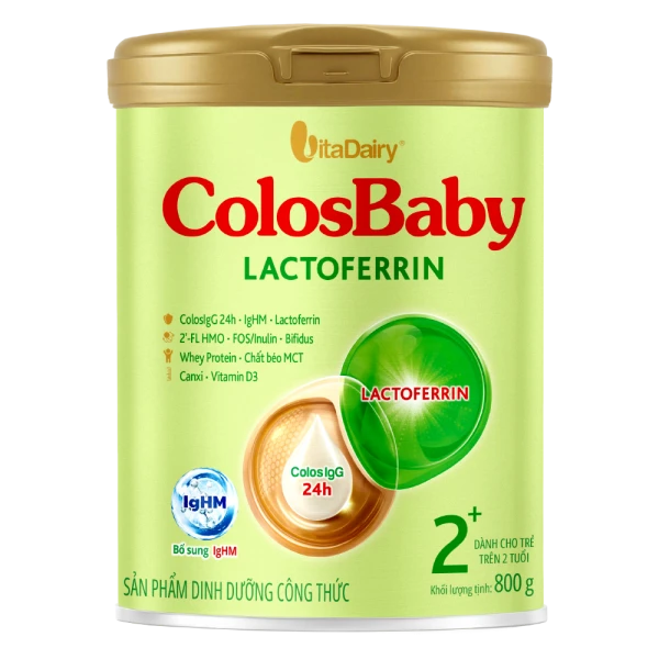 Sữa bột ColosBaby Lactoferrin 2+ (800g)